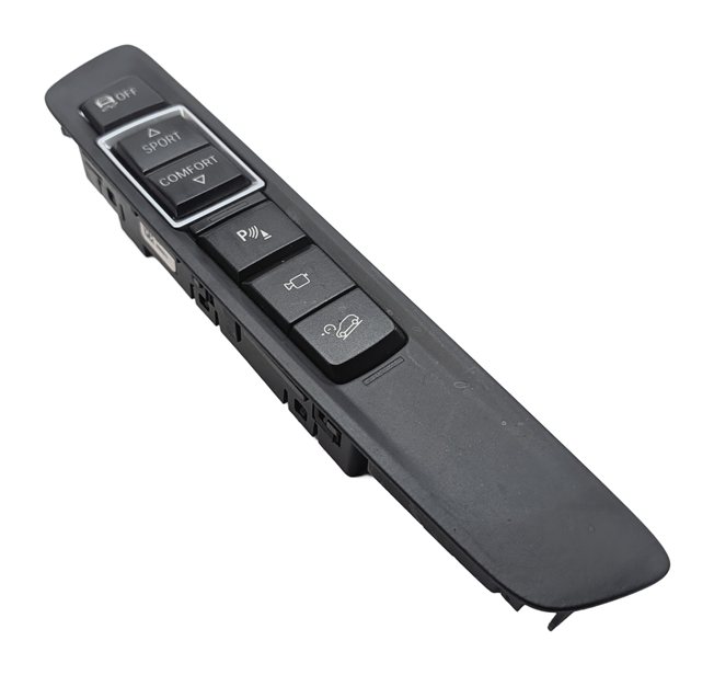 Thumbnail 1: 2015 BMW X6 F16 CENTER CONSOLE DRIVE MODE SWITCH PANEL w/PDC CAMERA HILL DESCENT
