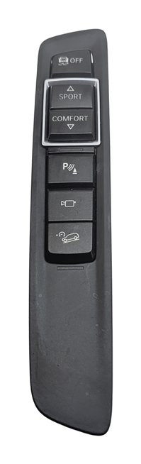 Thumbnail 2: 2015 BMW X6 F16 CENTER CONSOLE DRIVE MODE SWITCH PANEL w/PDC CAMERA HILL DESCENT