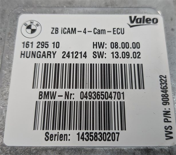 Thumbnail 6: 2014-2019 BMW WI8 X3 X4 X5 X6 X5M X6M - SURROUND VIEW CAMERA CONTROL MODULE