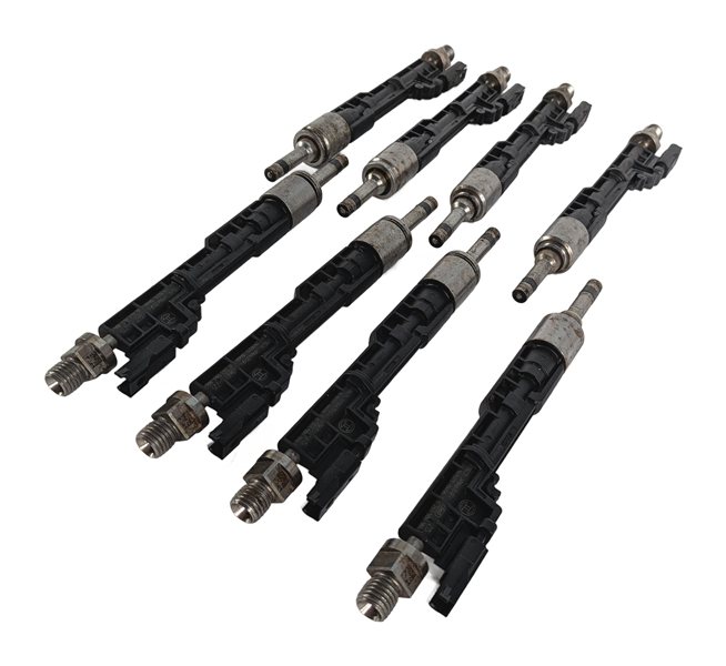 Thumbnail 3: 14-19 BMW 550i 650i 750i M5 M6 X5 X6 X5M X6M 4.4L N63 S63 V8 FUEL INJECTOR SET/8