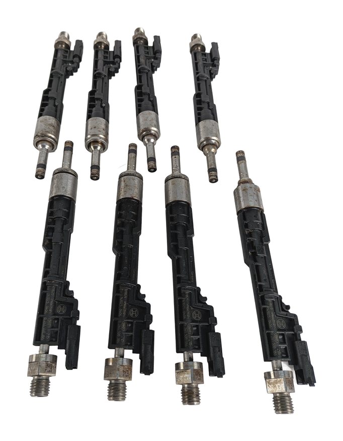 Thumbnail 4: 14-19 BMW 550i 650i 750i M5 M6 X5 X6 X5M X6M 4.4L N63 S63 V8 FUEL INJECTOR SET/8