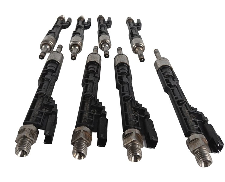 Thumbnail 5: 14-19 BMW 550i 650i 750i M5 M6 X5 X6 X5M X6M 4.4L N63 S63 V8 FUEL INJECTOR SET/8