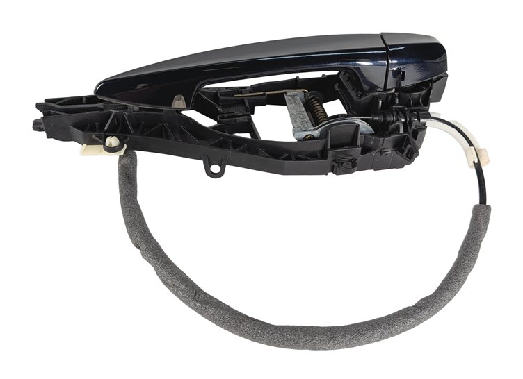Thumbnail 2: 14-21 BMW X1 X2 X5 X6 (F15 F16 F39 F48) FRONT LEFT COMFORT DOOR HANDLE (Black)