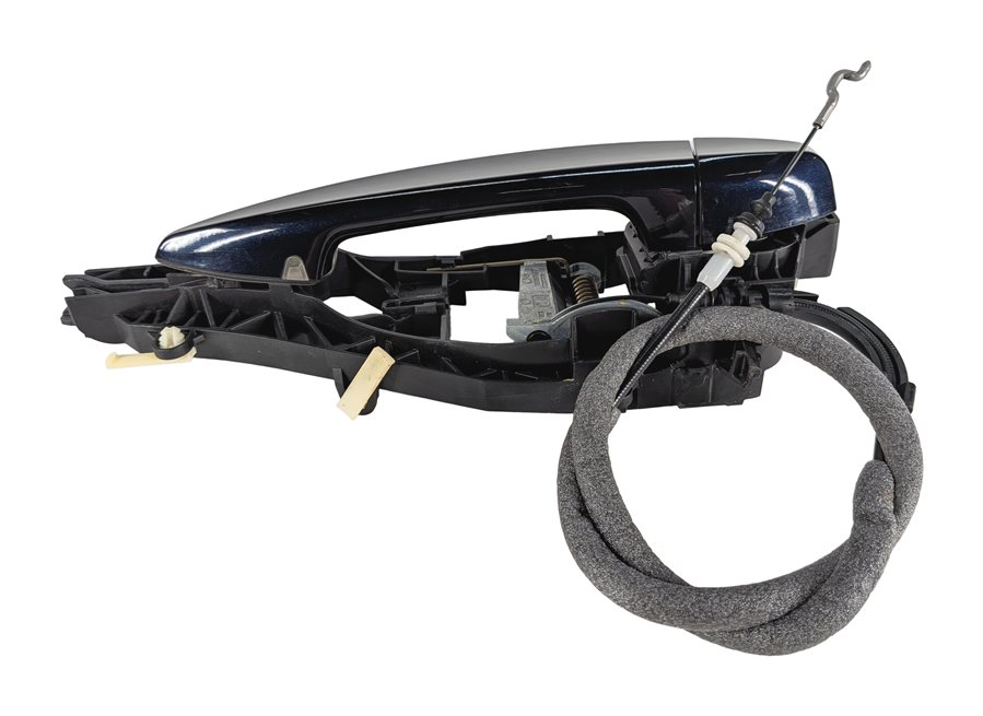 Thumbnail 3: 14-21 BMW X1 X2 X5 X6 (F15 F16 F39 F48) REAR LEFT COMFORT DOOR HANDLE (Black)
