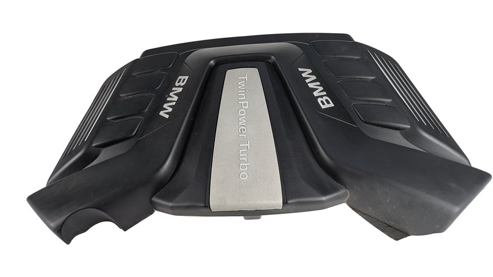 Thumbnail 3: 14-16 BMW X5 X6 (F15 F16) 4.4L 4.4TT TWIN TURBO N63 ENGINE COVER / SOUND DAMPER