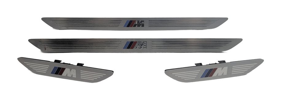 Thumbnail 1: 2015 BMW X6 (F16) M SPORT DOOR SILL SCUFF PLATE ENTRY TRIM SET/4