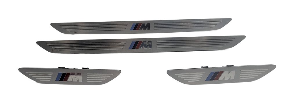 Thumbnail 2: 2015 BMW X6 (F16) M SPORT DOOR SILL SCUFF PLATE ENTRY TRIM SET/4