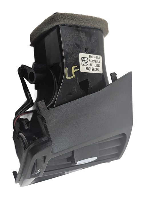 Thumbnail 3: 2015 BMW X6 (F16) FRONT LEFT DRIVER DASH HEAT AIR AC VENT OUTLET (Black)