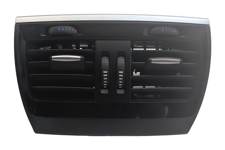 2015 BMW X6 (F16) REAR CENTER CONSOLE HEAT AIR AC VENT (Black)