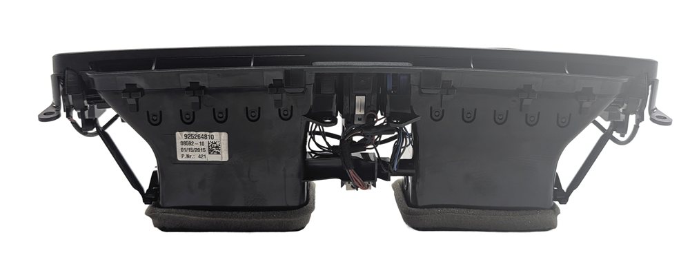 Thumbnail 4: 2015 BMW X6 F16 FRONT CENTER DASH AC VENT PANEL w/HAZARD SWITCH (Black)
