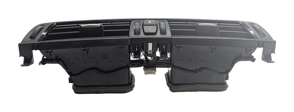 Thumbnail 5: 2015 BMW X6 F16 FRONT CENTER DASH AC VENT PANEL w/HAZARD SWITCH (Black)