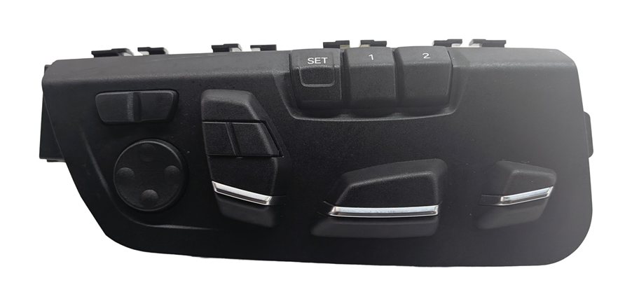 2015 BMW X6 (F16) FRONT RIGHT PASSENGER POWER SEAT ADJUST SWITCH w/MEMORY LUMBAR