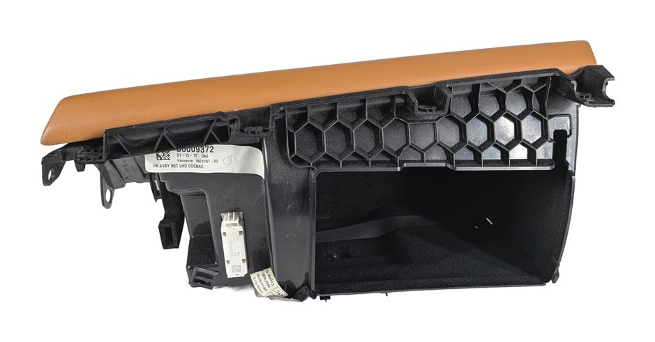 Thumbnail 3: 2014-2019 BMW X5 X6 (F15 F16) GLOVE BOX STORAGE COMPARTMENT ASSEMBLY (Cognac)