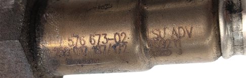 Thumbnail 3: 2015 BMW X6 (F16) 4.4L (N63) ENGINE OXYGEN O2 LAMBDA SENSOR SET/4