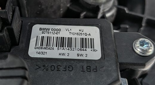 Thumbnail 5: 2014-2019 BMW X5 X6 X5M X6M ///M (F15 F16 F85 F86) FRONT HEATER A/C BLOWER MOTOR