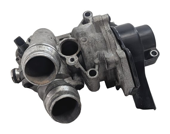 2016 AUDI Q3 (8U) 2.0L (CCTA) ENGINE WATER COOLANT PUMP w/THERMOSTAT HOUSING