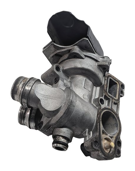 Thumbnail 5: 2016 AUDI Q3 (8U) 2.0L (CCTA) ENGINE WATER COOLANT PUMP w/THERMOSTAT HOUSING