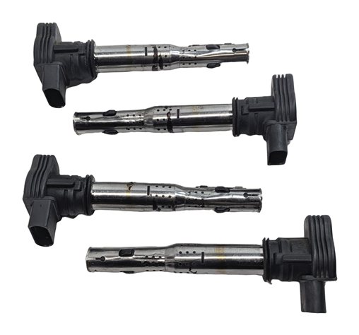 Thumbnail 4: 07-17 AUDI A3 A4 S4 A5 S5 A6 Q3 Q5 R8 TT BEETLE JETTA 2.0L IGNITION COIL SET 4