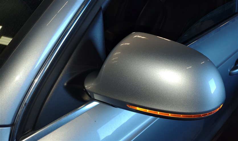 Thumbnail 2: 2015-2018 AUDI Q3 (8U) FRONT LEFT DRIVER HEATED DOOR MIRROR (Silver)