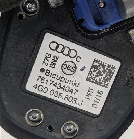 Thumbnail 6: 13-17 AUDI A4 A5 S4 S5 Q3 (B8 8K 8T 8U) RADIO STEREO GPS ANTENNA (Silver)