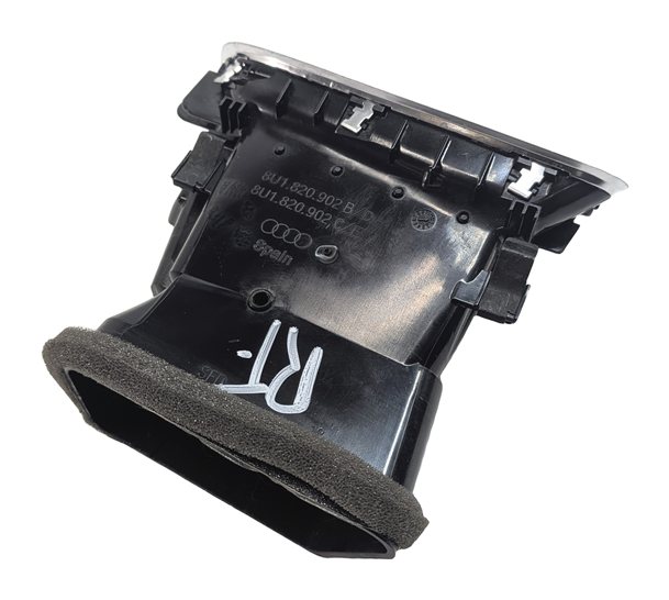 Thumbnail 4: 2016 AUDI Q3 (8U) FRONT RIGHT PASSENGER DASH HEAT AIR AC VENT (Black)