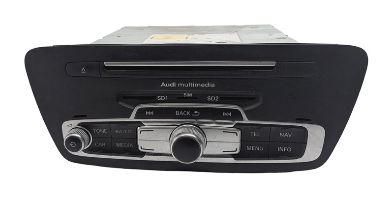Thumbnail 2: 2016 AUDI Q3 (8U) MMI NAVIGATION PLUS HEAD UNIT RECEIVER w/CD AM FM SIRIUS XM
