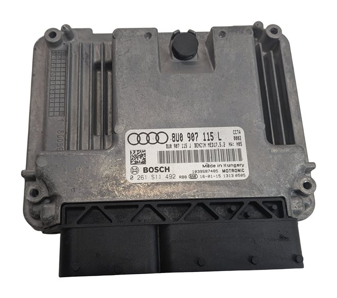 Thumbnail 28: 2016-2018 AUDI Q3 (8U) 2.0L CCTA TURBO ENGINE ECM BCM IMMOBILIZER MODULE KEY SET