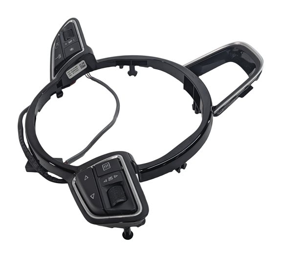 Thumbnail 3: 2016 AUDI Q3 (8U) STEERING WHEEL LEFT/RIGHT MULTIFUNCTION SWITCH SET/2 (Black)