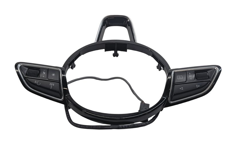 Thumbnail 4: 2016 AUDI Q3 (8U) STEERING WHEEL LEFT/RIGHT MULTIFUNCTION SWITCH SET/2 (Black)