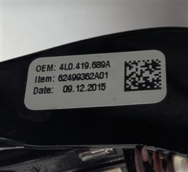 Thumbnail 7: 2016 AUDI Q3 (8U) STEERING WHEEL LEFT/RIGHT MULTIFUNCTION SWITCH SET/2 (Black)