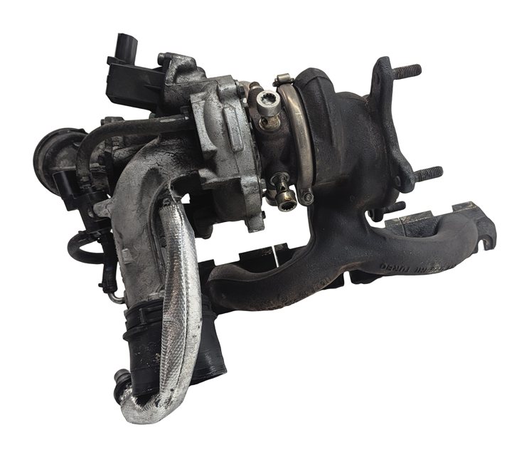 Thumbnail 6: 12-18 AUDI Q3 (8U) BEETLE JETTA TIGUAN 2.0L TURBO ENGINE TURBOCHARGER ASSEMBLY