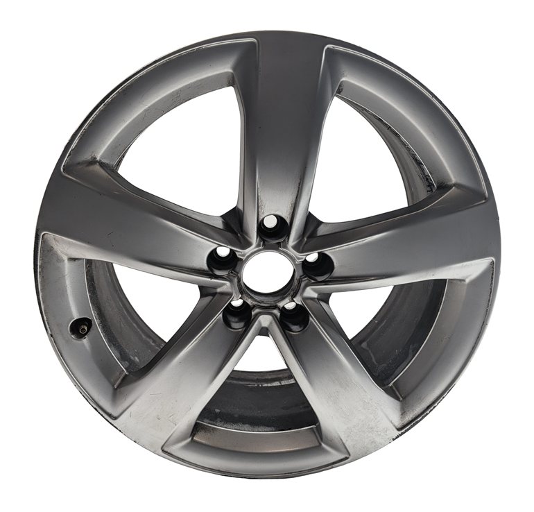 Thumbnail 2: 2012 AUDI A6 (4G C7) 18x8 ALUMINUM ALLOY 5-SPOKE WHEEL RIM ET39