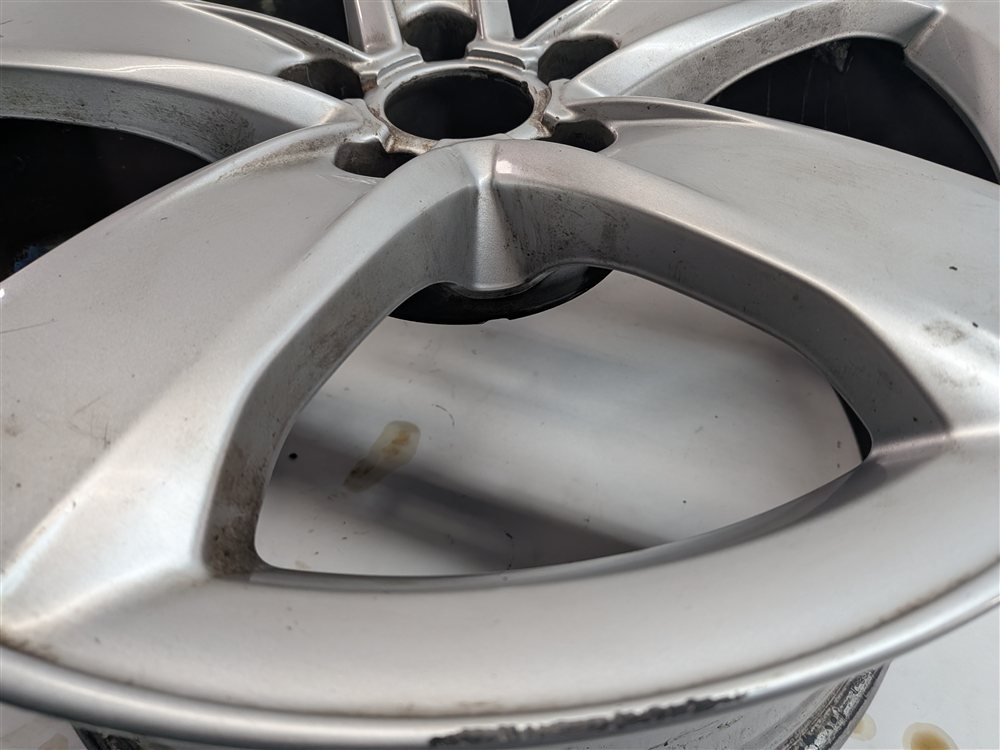Thumbnail 9: 2012 AUDI A6 (4G C7) 18x8 ALUMINUM ALLOY 5-SPOKE WHEEL RIM ET39