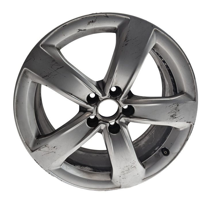 Thumbnail 2: 2012 AUDI A6 (4G C7) 18x8 ALUMINUM ALLOY 5-SPOKE WHEEL RIM ET39