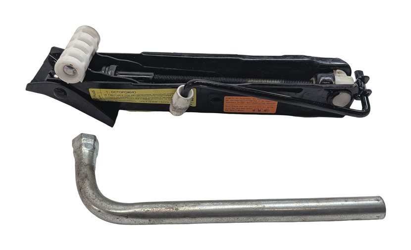 Thumbnail 2: 2012-2018 AUDI A6 S6 A7 S7 RS7 (C7) SPARE TIRE JACK w/ LUG WRENCH TOW HOOK TOOLS