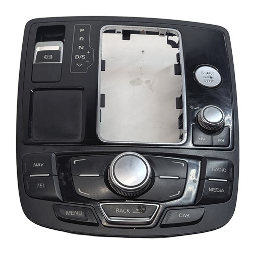 Thumbnail 2: 12-15 AUDI A6 S6 A7 S7 RS7 (C7 4G8) STEREO PHONE NAVIGATION MMI CONTROL SWITCH