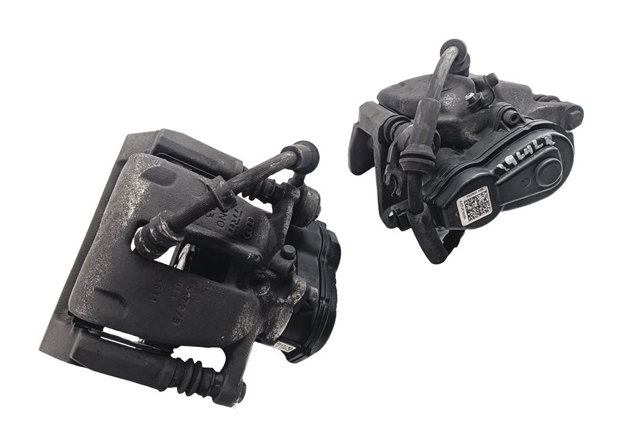 12-17 AUDI A6 A7 (C7) REAR LEFT & RIGHT DISC BRAKE CALIPER SET/2 (330mm ROTOR)