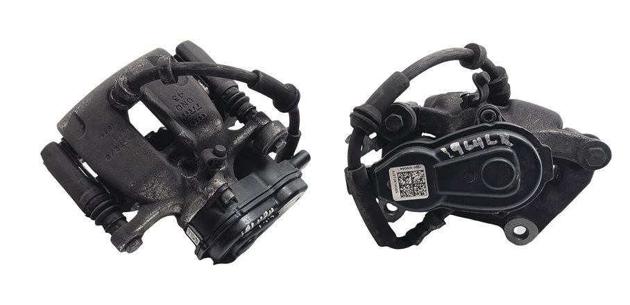 Thumbnail 2: 12-17 AUDI A6 A7 (C7) REAR LEFT & RIGHT DISC BRAKE CALIPER SET/2 (330mm ROTOR)