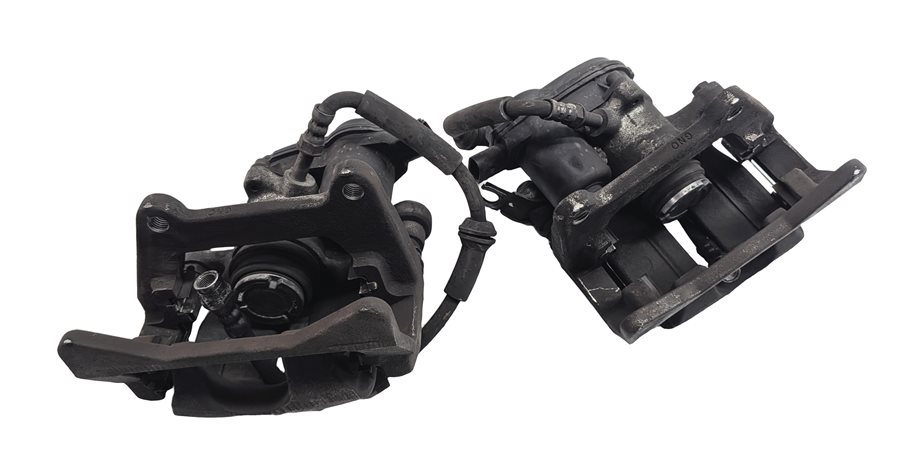 Thumbnail 5: 12-17 AUDI A6 A7 (C7) REAR LEFT & RIGHT DISC BRAKE CALIPER SET/2 (330mm ROTOR)