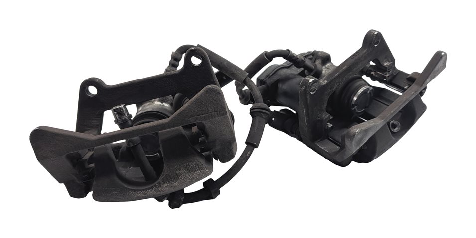 Thumbnail 6: 12-17 AUDI A6 A7 (C7) REAR LEFT & RIGHT DISC BRAKE CALIPER SET/2 (330mm ROTOR)