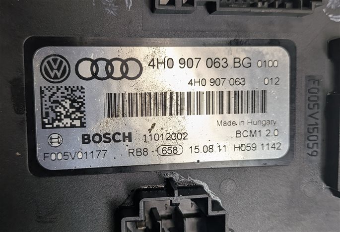 Thumbnail 19: 12 AUDI A6 A7 C7 4G8 3.0L CGXB ENGINE ECM ECU BCM CLUSTER MODULE KEY SET (108k)