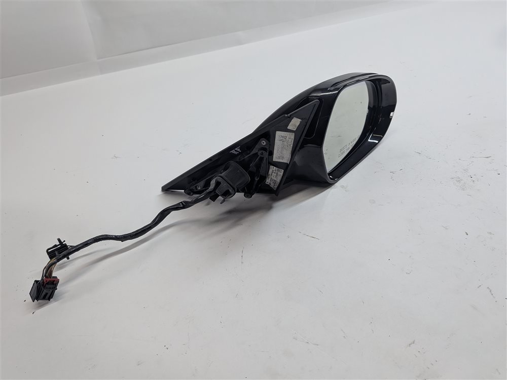 12-13 AUDI A6 (C7) RIGHT P-FOLD HEAT MEMORY BLIND SPOT DOOR MIRROR(Gray)