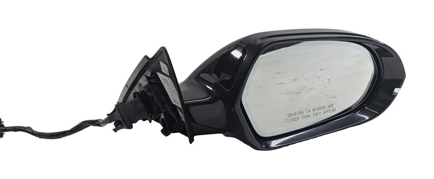 Thumbnail 3: 12-13 AUDI A6 (C7) RIGHT P-FOLD HEAT MEMORY BLIND SPOT DOOR MIRROR(Gray)