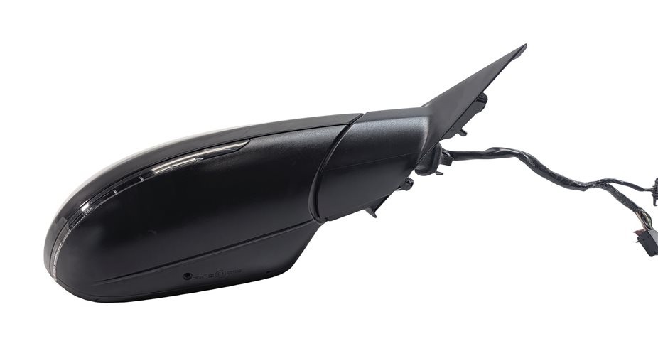 Thumbnail 6: 12-13 AUDI A6 (C7) RIGHT P-FOLD HEAT MEMORY BLIND SPOT DOOR MIRROR(Gray)