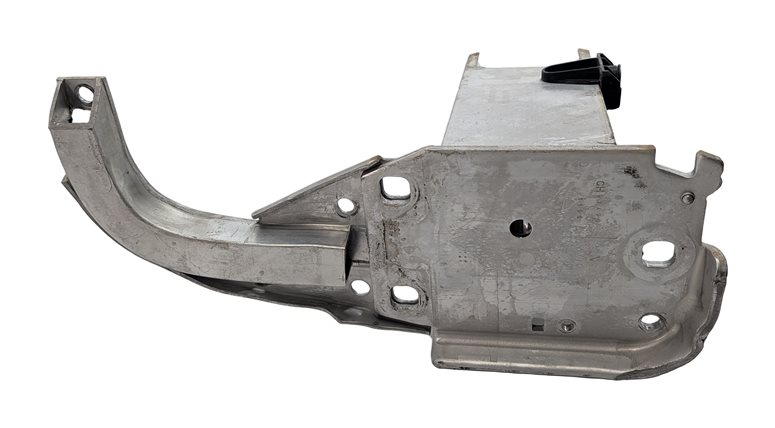 Thumbnail 2: 12-18 AUDI A6 A7 S6 S7 RS7 (C7 4G8) FRONT RIGHT PASSENGER BUMPER MOUNT BRACKET