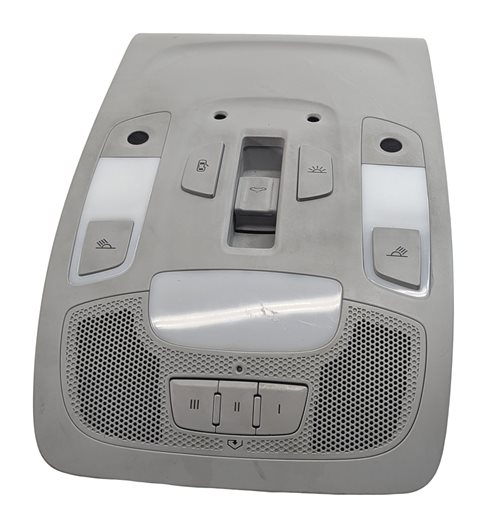 Thumbnail 2: 2012 AUDI A6 (C7 4G) FRONT OVERHEAD ROOF DOME COURTESY LIGHT w/HOMELINK (Gray)