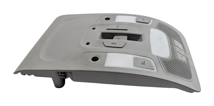 Thumbnail 3: 2012 AUDI A6 (C7 4G) FRONT OVERHEAD ROOF DOME COURTESY LIGHT w/HOMELINK (Gray)