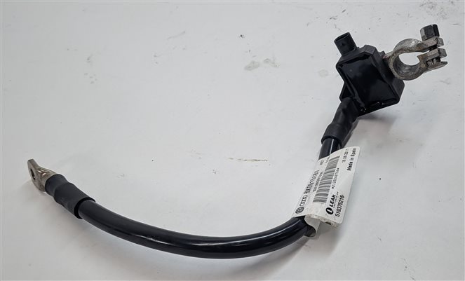 2012 AUDI A6 (C7 4G) 3.0L NEGATIVE BATTERY CABLE w/TERMINAL CURRENT SENSOR