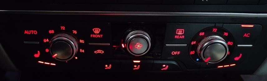 Thumbnail 2: 12-15 AUDI A6 S6 A7 S7 (C7) FRONT HEATER A/C TEMPERATURE CONTROL (HEATED SEAT)
