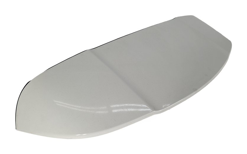 2015-2020 MERCEDES GLA-CLASS (X156) REAR SPOILER WING w/ 3rd BRAKE LIGHT (White)
